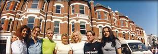 Adolescents en immersion chez une famille britannique