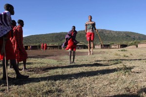Tribue Massaï Kenya Globalong