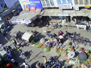 Marché en Inde