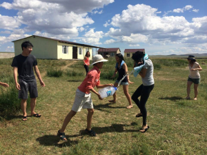 Camp d'été en Mongolie