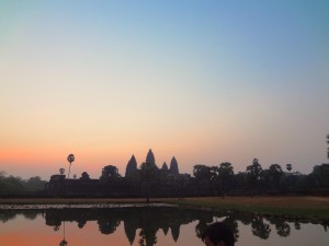 Temple Angkor wat Cambodge Globalong