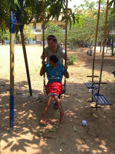 Ngham bénévolat au Cambodge avec Globalong