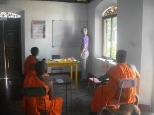 classe d'anglais au Sri Lanka Globalong