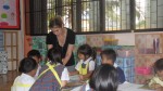 Volontaires en Asie pendant un programme de bénévolat - GlobAlong