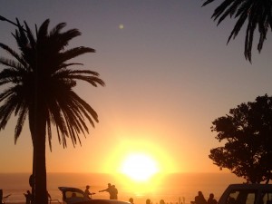 Coucher de soleil en Afrique du Sud - GlobAlong 