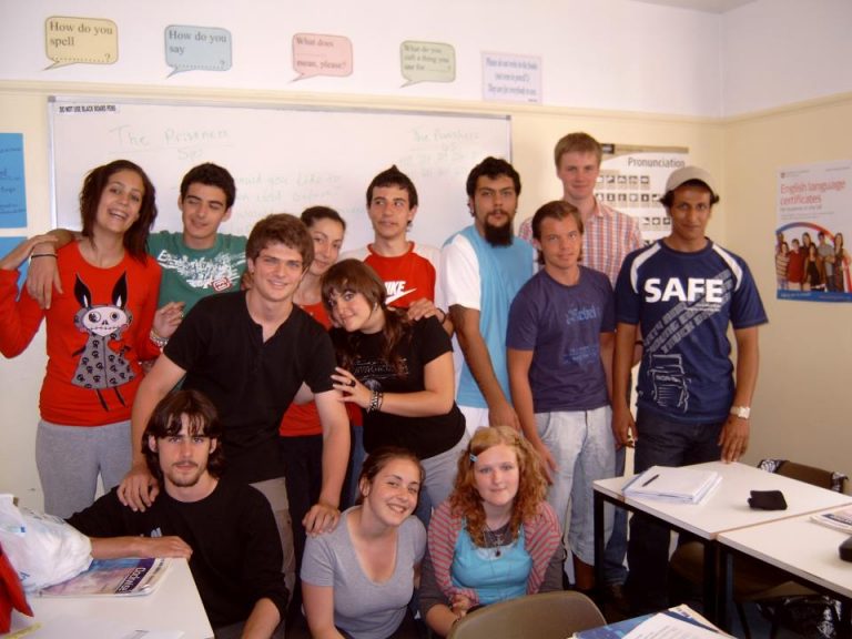 Adolescents en séjour linguistique à Londres