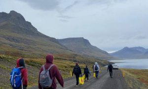 Jeunes en mission d'éco-volontariat en Islande