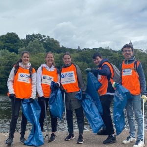 Jeunes en mission d'éco-volontariat en Irlande