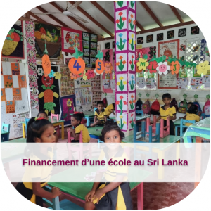 Financement d'une école au Sri Lanka