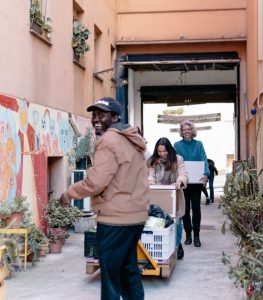 Volontaires en mission de développement communautaire en Espagne