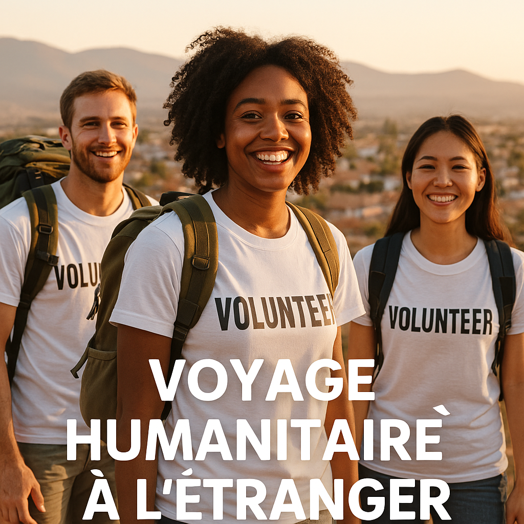 Voyage humanitaire à l'étranger : volontaire en mission humanitaire