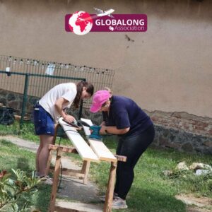 Volontaire international en mission 