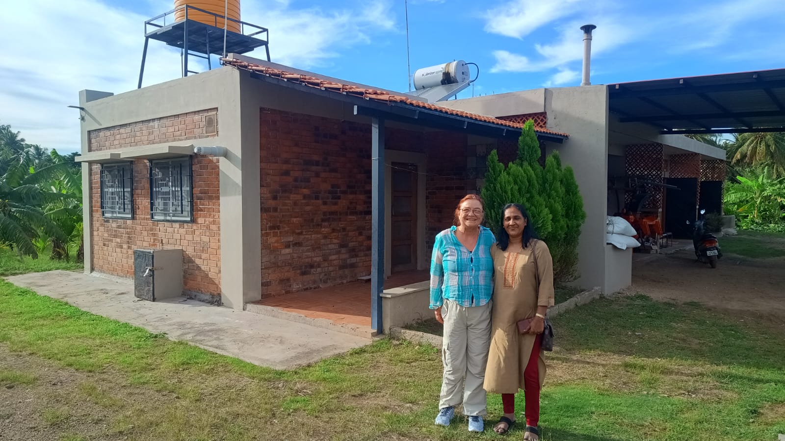 Sylvie en Inde du Sud