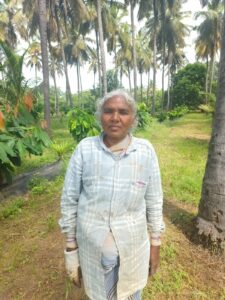 Sylvie en Inde du Sud