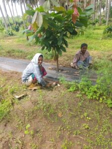 Sylvie en Inde du Sud