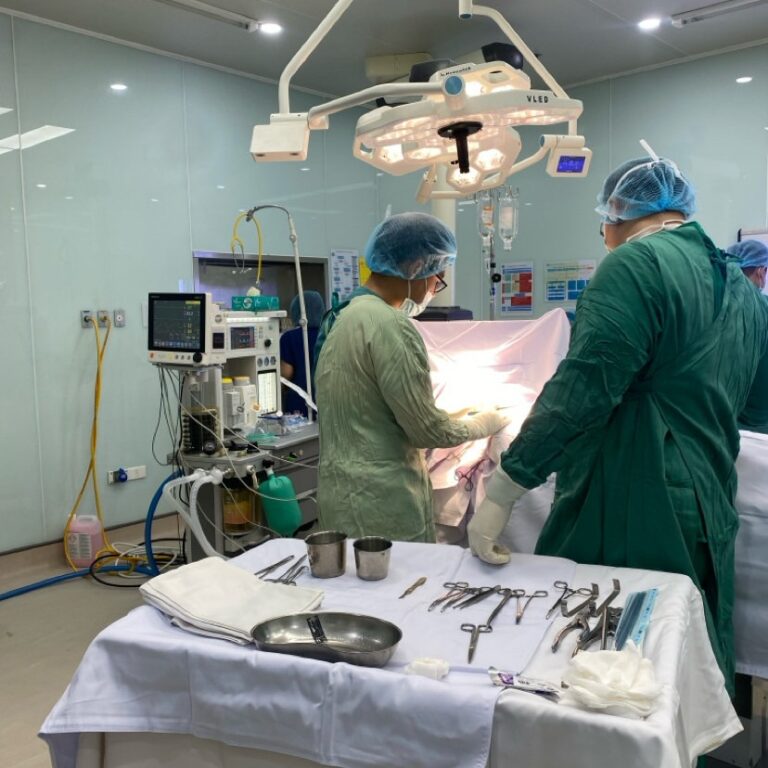 Mission humanitaire en Asie de courte durée