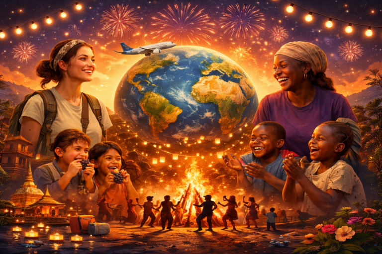 Nouvel an dans le monde