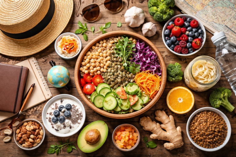 Alimentation et microbiote en voyage