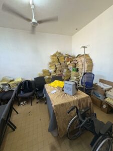 Mission médicale au Togo - matériel