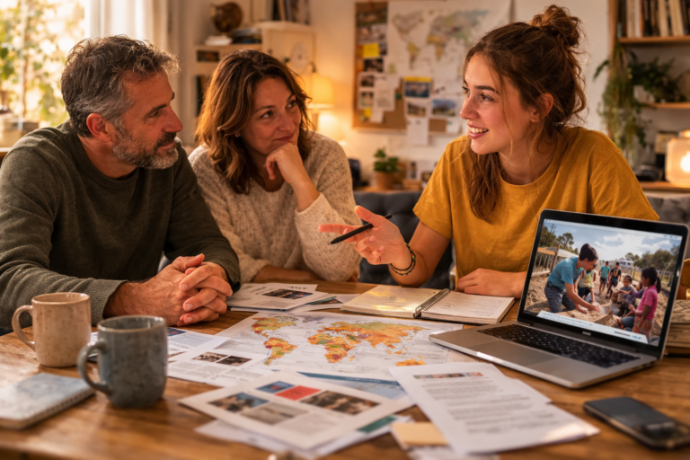 Mission humanitaire comment rassurer ses parents avant de partir