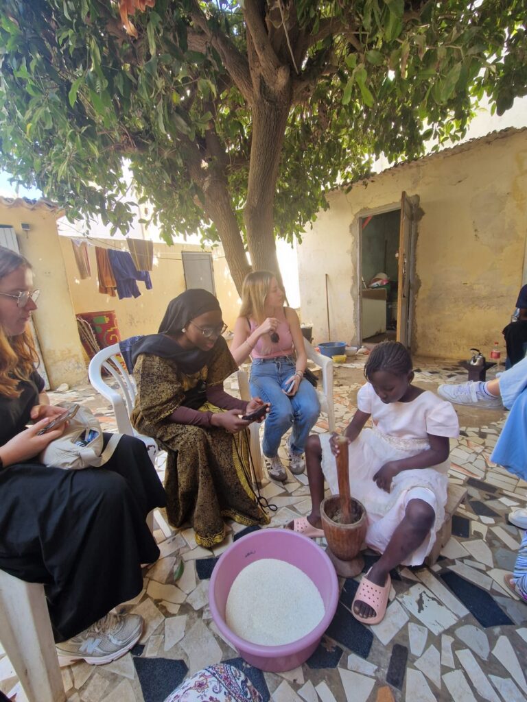 mission humanitaire pour confirmer son projet