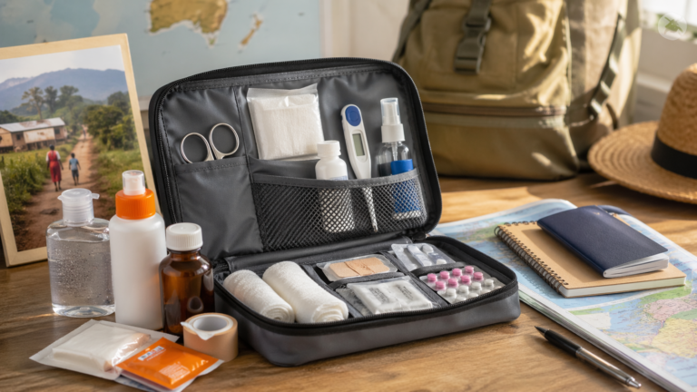 trousse à pharmacie mission humanitaire