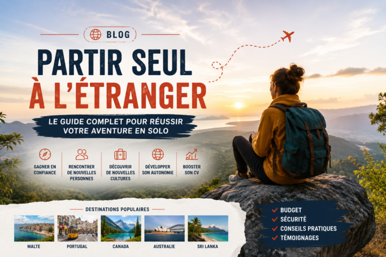 Partir seul à l'étranger