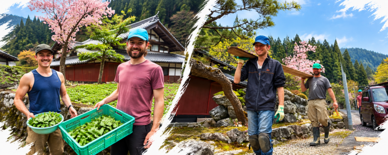 travailler dans une ferme au Japon