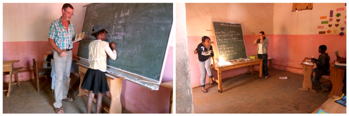 Mission humanitaire de service dans l'enseignement mission de soutien scolaire à Madagascar