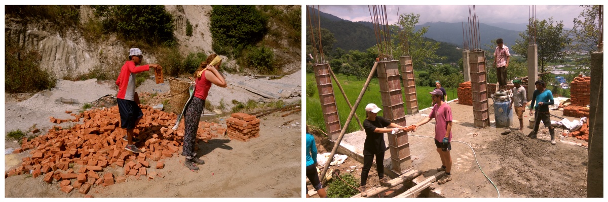 Aide à la reconstruction après une catastrophe naturelle et construction en Asie Stage étudiant à l'étranger