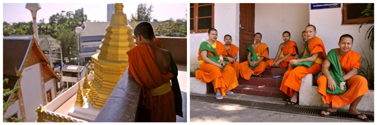 Voyage chez les moines bouddhistes thaïlandais en immersion totale Bénévole en mission humanitaire