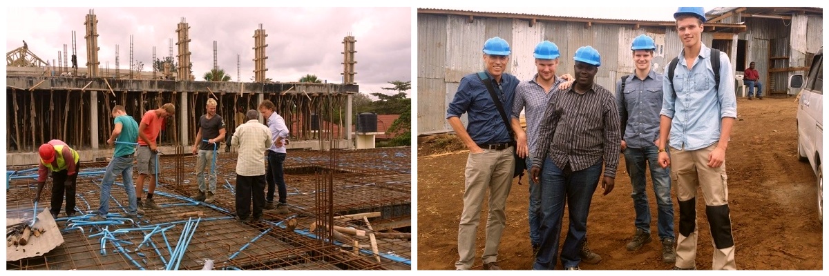 Volontariat international en service de construction en Afrique Stage d'architecture à l'étranger