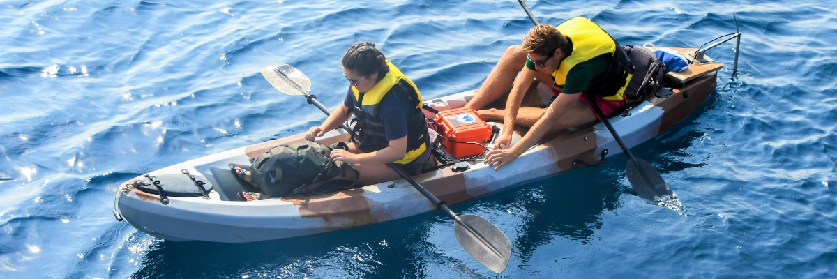 Participer à la protection des mers Etudiants en stages en Grèce