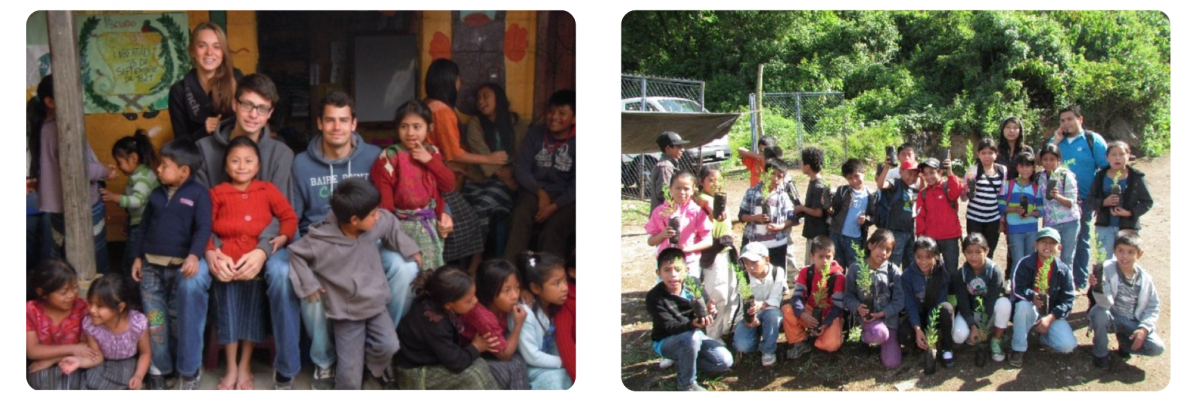 Volontariat international au Guatemala Programme d'aide aux familles :