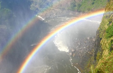 Arc en ciel en Afrique Du Sud