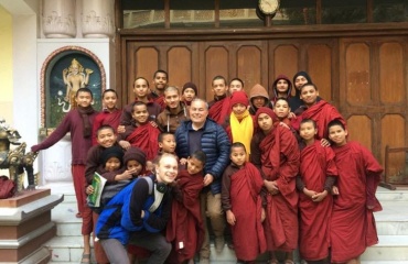 Volontariat chez les moines bouddhiste en Asie 