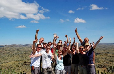 Volontaires internationaux en Namibie