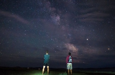 vous aurez une vue magnifique sur les plaines mongoles.