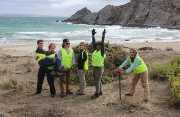 Nettoyage des plages en Australie