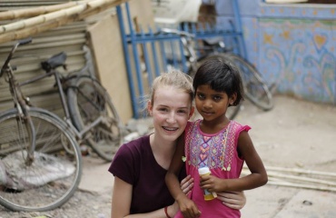 Volontaire en mission civique en Inde 