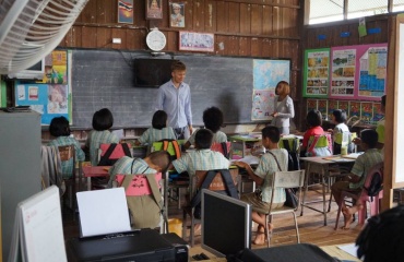 Stage dans une école en Thaïlande 