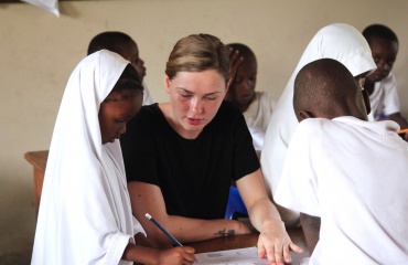 Volontaire en mission en Afrique 