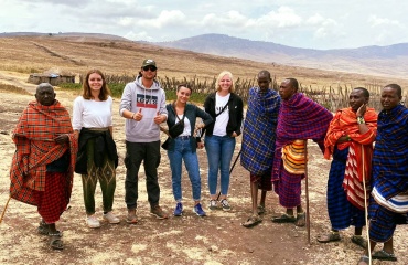 Mission humanitaire avec la tribu des Masai