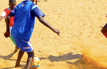 Coach de foot en mission au Sénégal 