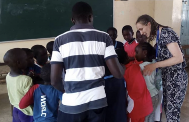 Stagiaire sciences de l'éducation dans un orphelinat au Sénégal 