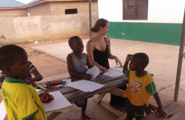 Volontaires internationaux au Ghana