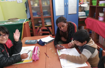 Mission d'enseignement dans une école maternelle 