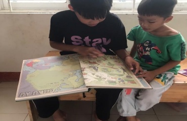 Centre éducatif accueillant des enfants à Da Nang au Vietnam