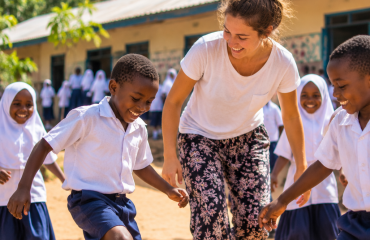 Mission éducative auprès des enfants à Zanzibar
