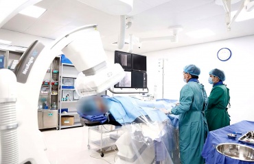 Soins apportés à un patient dans un hôpital à Da Nang au Vietnam